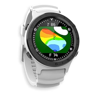 【美品】VOICE CADDIE A2 ゴルフ 距離計 GPS 腕時計 ホワイト 美品】VOICE CADDIE A2 ゴルフ 距離計 GPS 腕時計 ホワイト